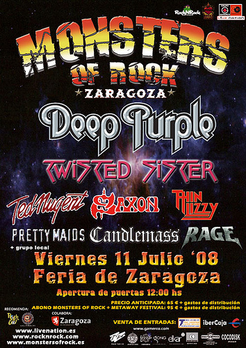 Monsters Of Rock 2008