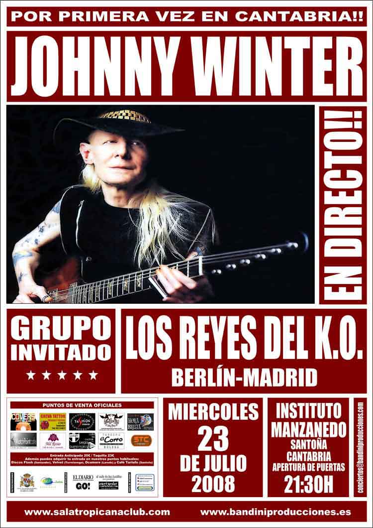 Johnny Winter Cantabria