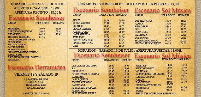 Programa Derrame Rock 08