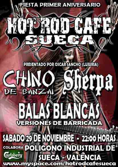Aniversario Hot Rod Cafe