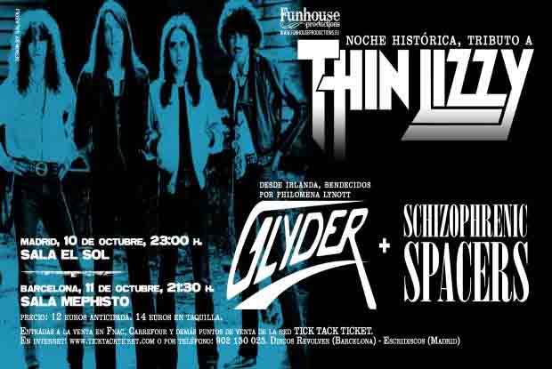glyder Tributo Thin Lizzy