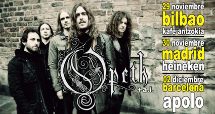 Conciertos Opeth