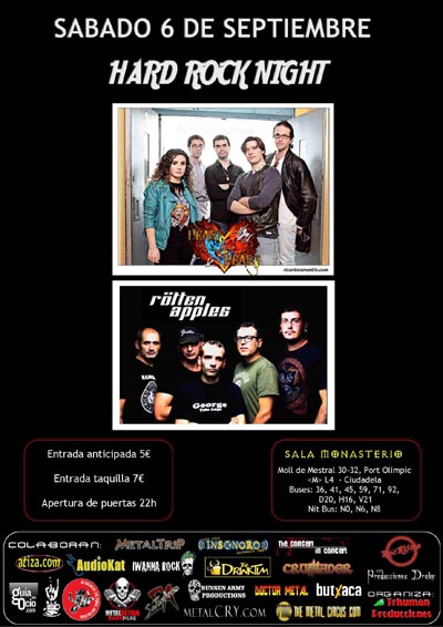 CARTEL HEART 2 HEART + ROTTEN APLLES 06-09-2014