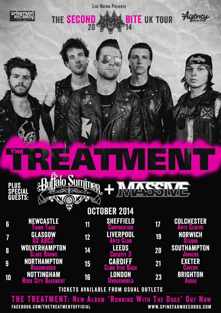 Massive: presentación y gira en Inglaterra