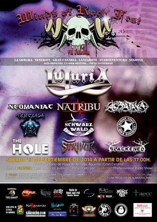 Información del Winds of Rock de Canarias