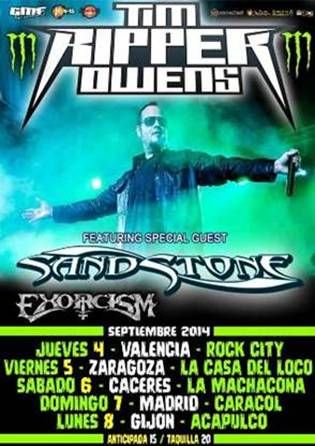 Gira de Ripper Owens por España