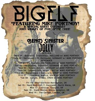 Bandas invitadas del Tour de Bigelf