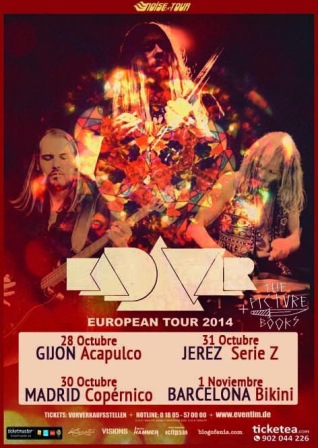 Gira española de Kadavar y banda invitada