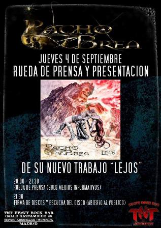 Presentación de nuevo trabajo de Pacho Brea