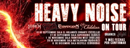 Cambios en el Heavy Noise on Tour