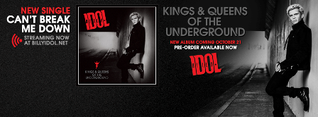 Nuevo trabajo discográfico de Billy Idol