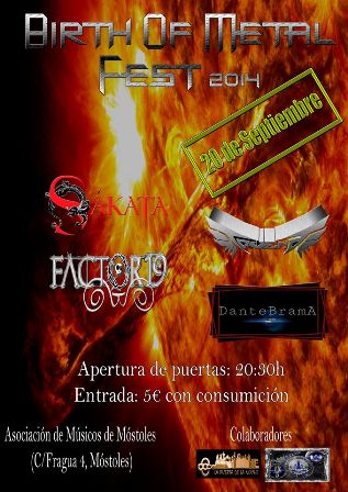 Hoy toca hablar del Birth of Metal Fest