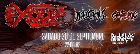 Concierto de Exodia en Benidorm
