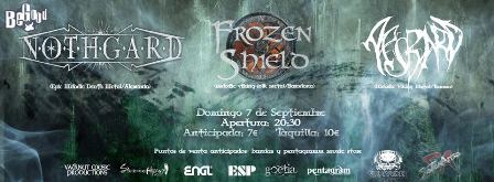 Nothgard el 7 de Septiembre en Barcelona