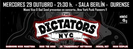 The Dictators vuelve a la carga tras los ruegos de muchos seguidores de la banda