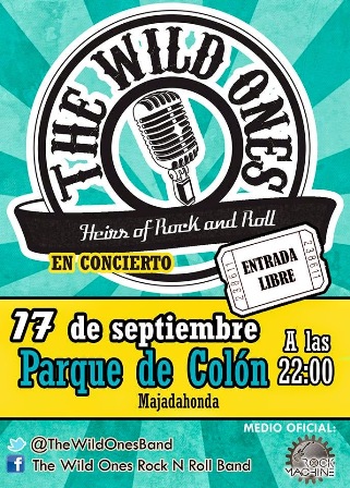 Esta noche disfrutaremos de The Wild Ones en Majadahonda
