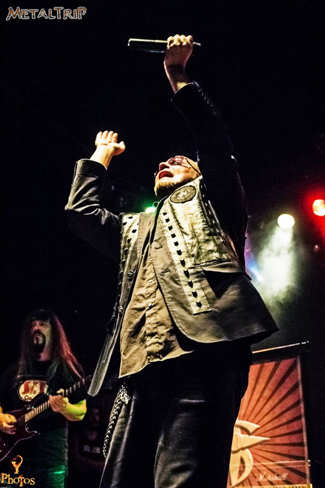 Tim Ripper Owen, Sandstone, Vergeful Ghoul, Sala Caracol, Madrid, 07/09/14