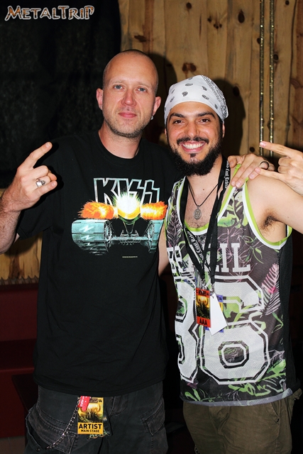 Entrevista con Volbeat en el Metaldays 2014