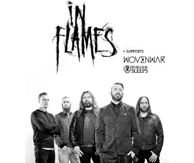 In Flames mañana darán comienzo a su gira por la península