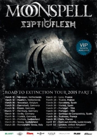 Gira confirmada de Moonspell con Septic Flesh para Marzo