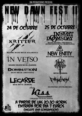 Este mes se celebrará el New Dawn Fest II en la capital