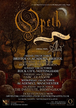 Arranca la Gira de Opeth para presentar «Pale Communion»