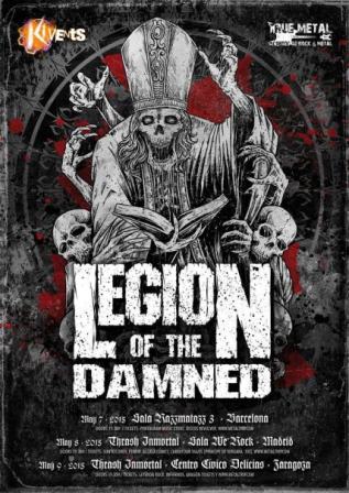 Legion Of The Damned al Thrash Inmortal 2015