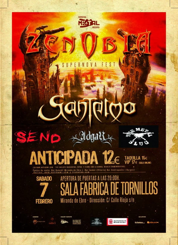 El Supernova Fest en Miranda de Ebro este sábado