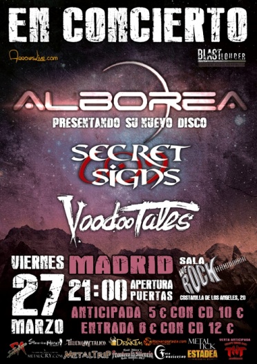 Alborea actuará en directo en Madrid