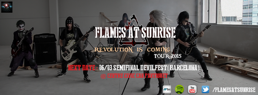 Flames At Sunrise nuevo video y concierto