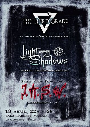 Light Among Shadows en Valencia el 18 de Abril