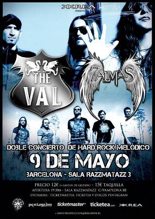 The Val con 7 Almas en Barcelona