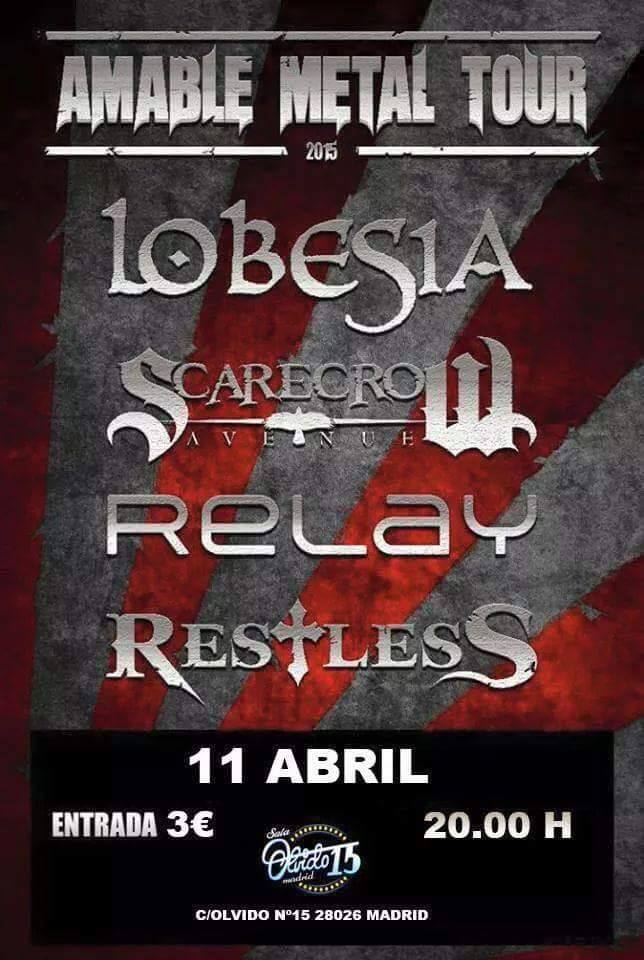 Hoy el Amable Metal Tour en Madrid