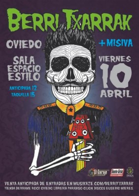 Este viernes Berri Txarra en Oviedo