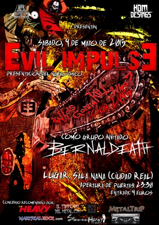 Presentación de Evil Impulse en Ciudad Real
