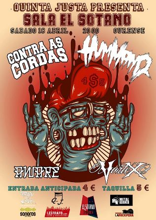 Hummano en Ourense el sábado 18 de Abril