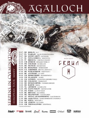 Fechas del Tour Europeo de Agalloch
