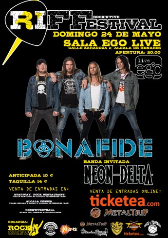 Bonafide actuará en Alcalá de Henares