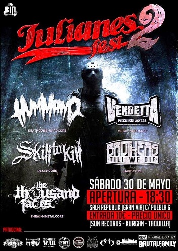Julianes Fest 2, el próximo 30 de Mayo