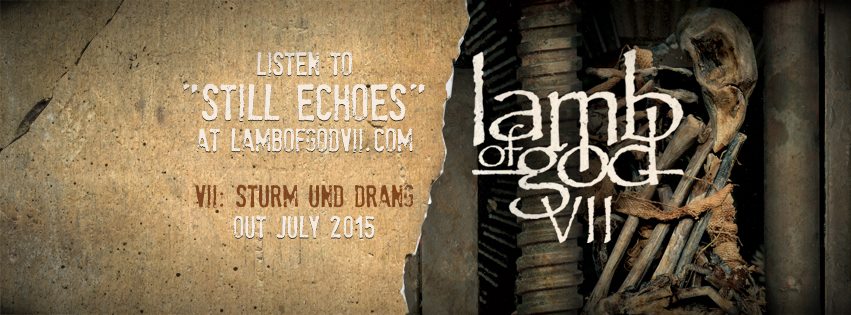 Tema adelanto y titulo de lo nuevo de Lamb of God