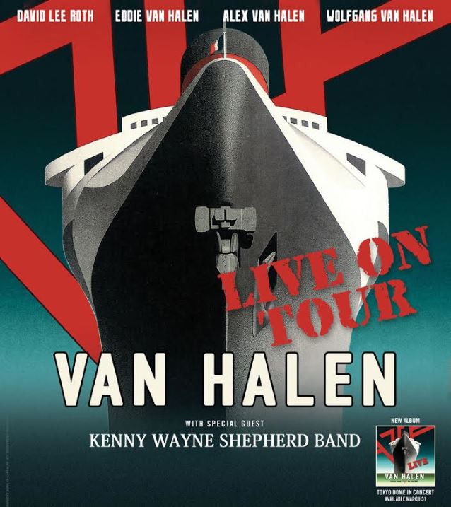 Van Halen sorprenden a los fans en sus primeros directos