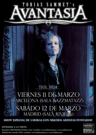 Álbum y gira de Avantasia