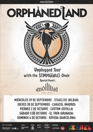 Orphaned Land visitaran Sevilla en su gira española