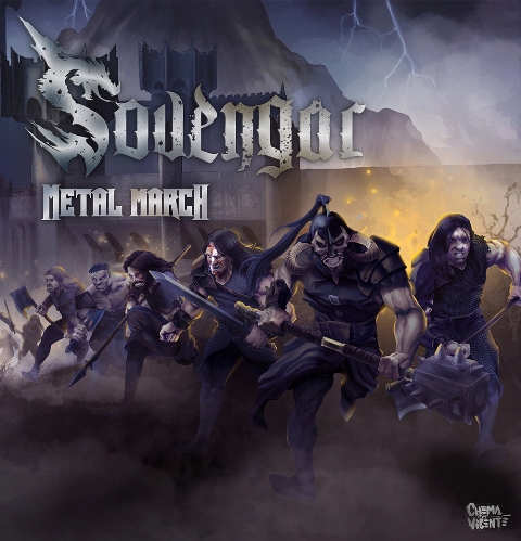 Portada y tracklist de «Metal March» de Sovengar