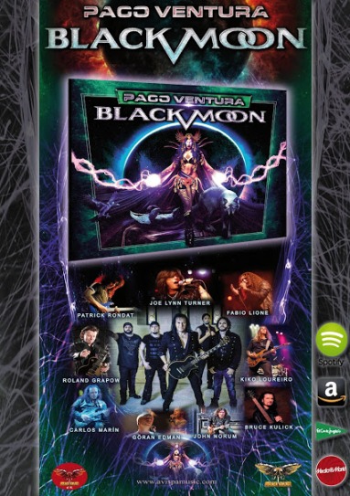 Paco Ventura Black Moon estrenan vídeo lyric