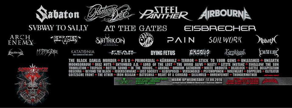 Nuevas bandas se suman al cartel del Summer Breeze