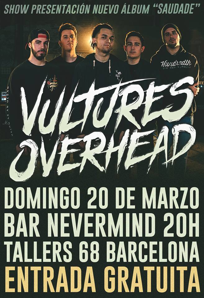 Nuevo tema y fecha de presentación de lo nuevo de Vultures Overhead