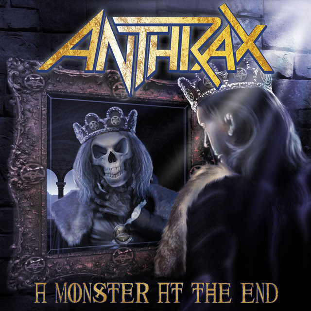 Edición en vinilo del single «A Monster At The End» de Anthrax