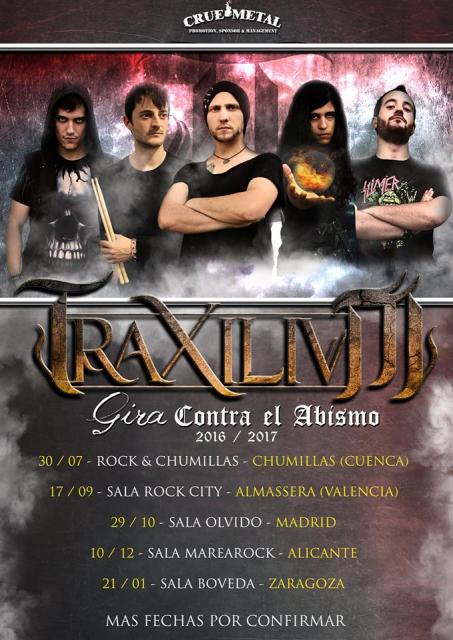Más fechas de «Contra el Abismo Tour» de Traxilium