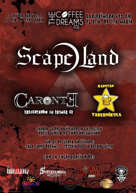 Scape Land en el Puerto de Santa Maria el 18 de noviembre